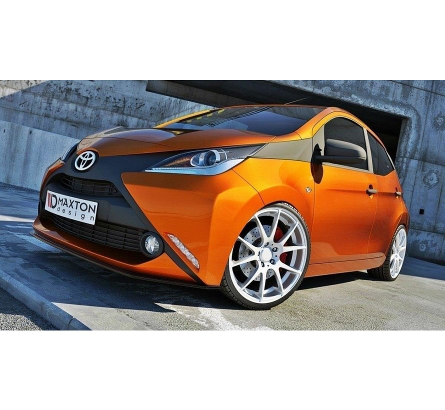 Maxton Design FRONT SPLITTER TOYOTA AYGO mk2