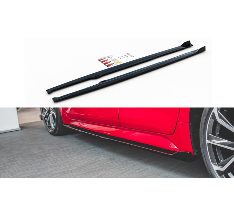 Maxton Design SIDE SKIRTS DIFFUSERS  Toyota Corolla XII Hatchback