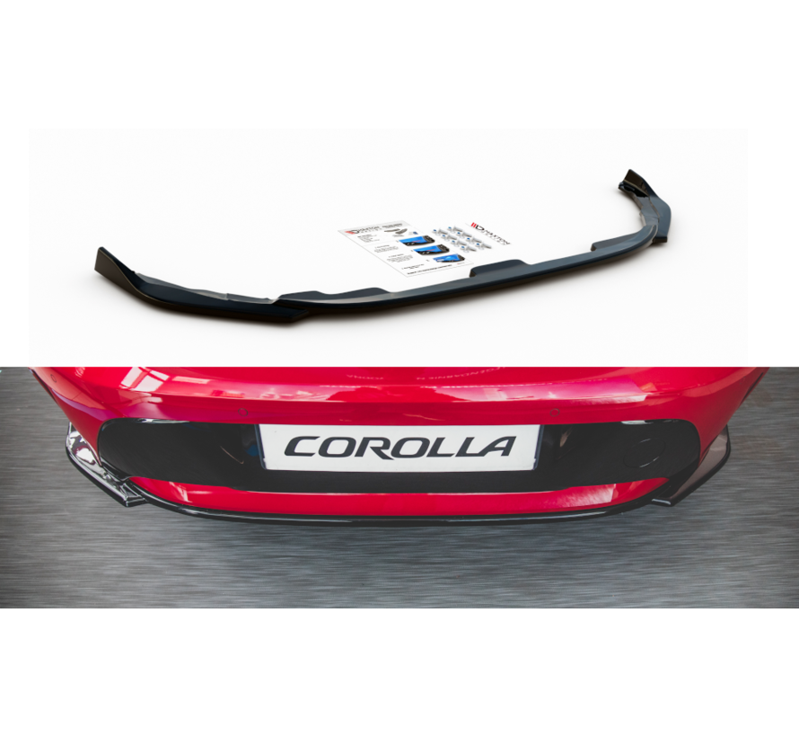 Maxton Design CENTRAL REAR DIFFUSER Toyota Corolla XII Hatchback