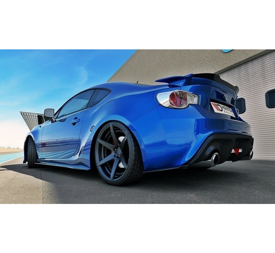 Maxton Design REAR SIDE SPLITTERS TOYOTA GT86