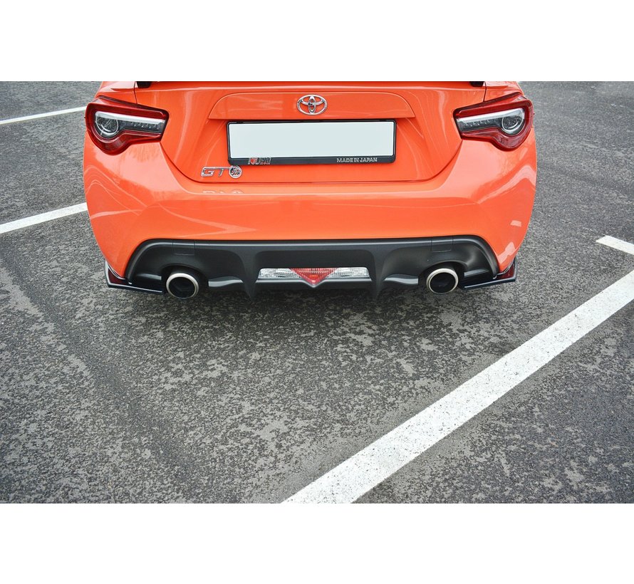 Maxton Design REAR SIDE SPLITTERS V.1 TOYOTA GT86 FACELIFT