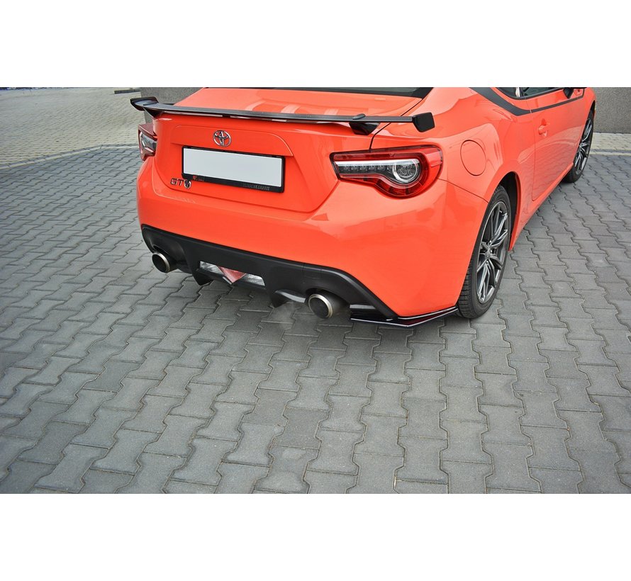 Maxton Design REAR SIDE SPLITTERS V.1 TOYOTA GT86 FACELIFT