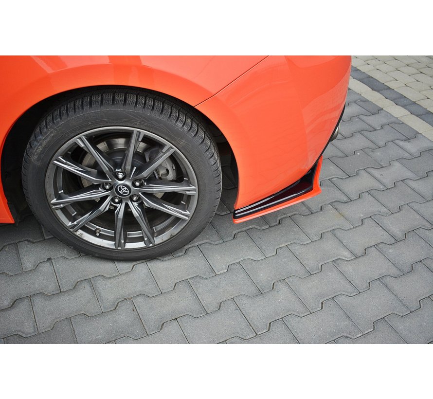 Maxton Design REAR SIDE SPLITTERS V.2 TOYOTA GT86 FACELIFT