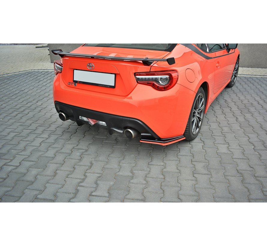 Maxton Design REAR SIDE SPLITTERS V.2 TOYOTA GT86 FACELIFT