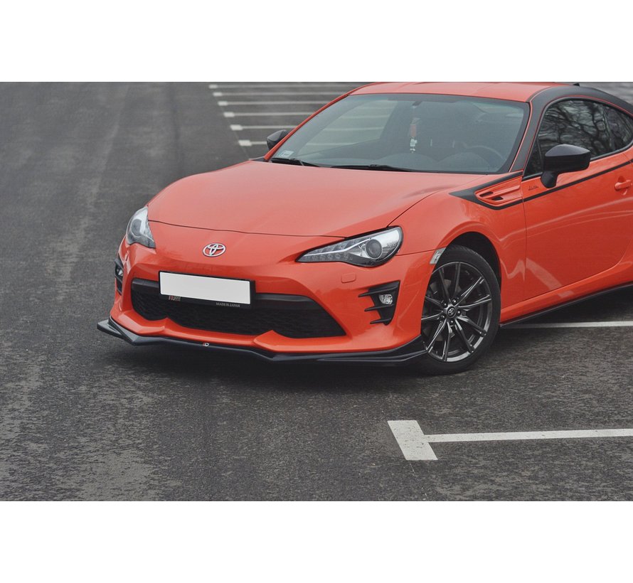 Maxton Design FRONT SPLITTER V.2 TOYOTA GT86 FACELIFT