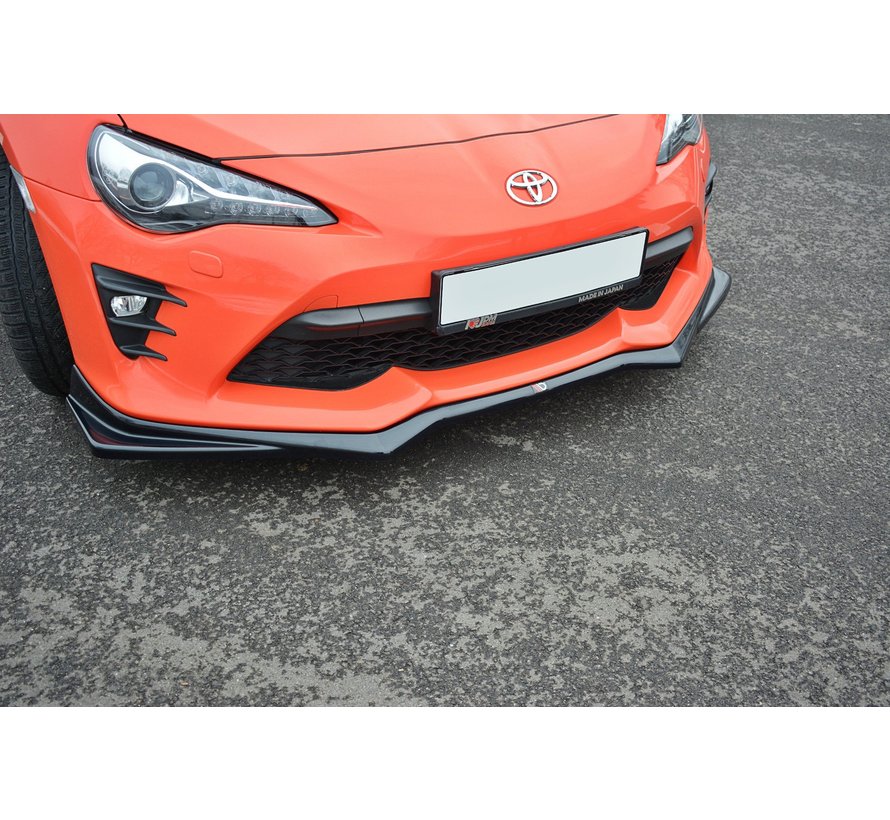 Maxton Design FRONT SPLITTER V.2 TOYOTA GT86 FACELIFT