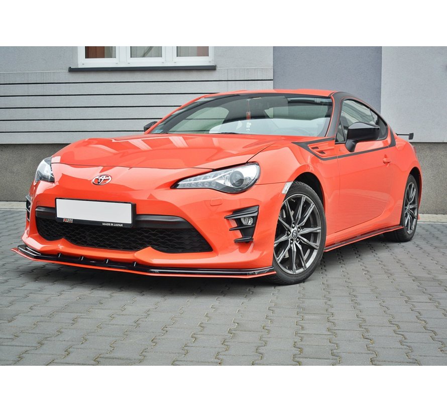 Maxton Design FRONT SPLITTER V.4 TOYOTA GT86 FACELIFT