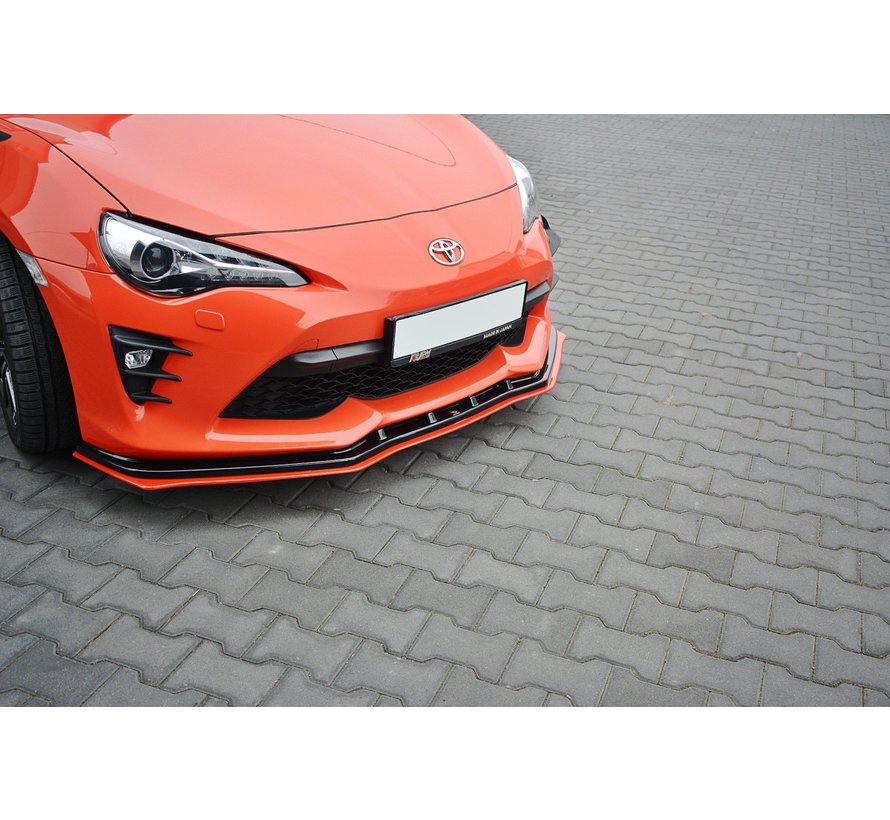 Maxton Design FRONT SPLITTER V.4 TOYOTA GT86 FACELIFT