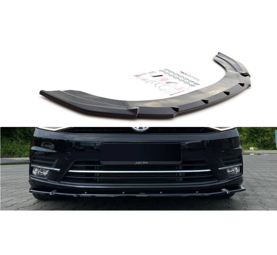 Maxton Design FRONT SPLITTER Volkswagen Caddy Mk. 4