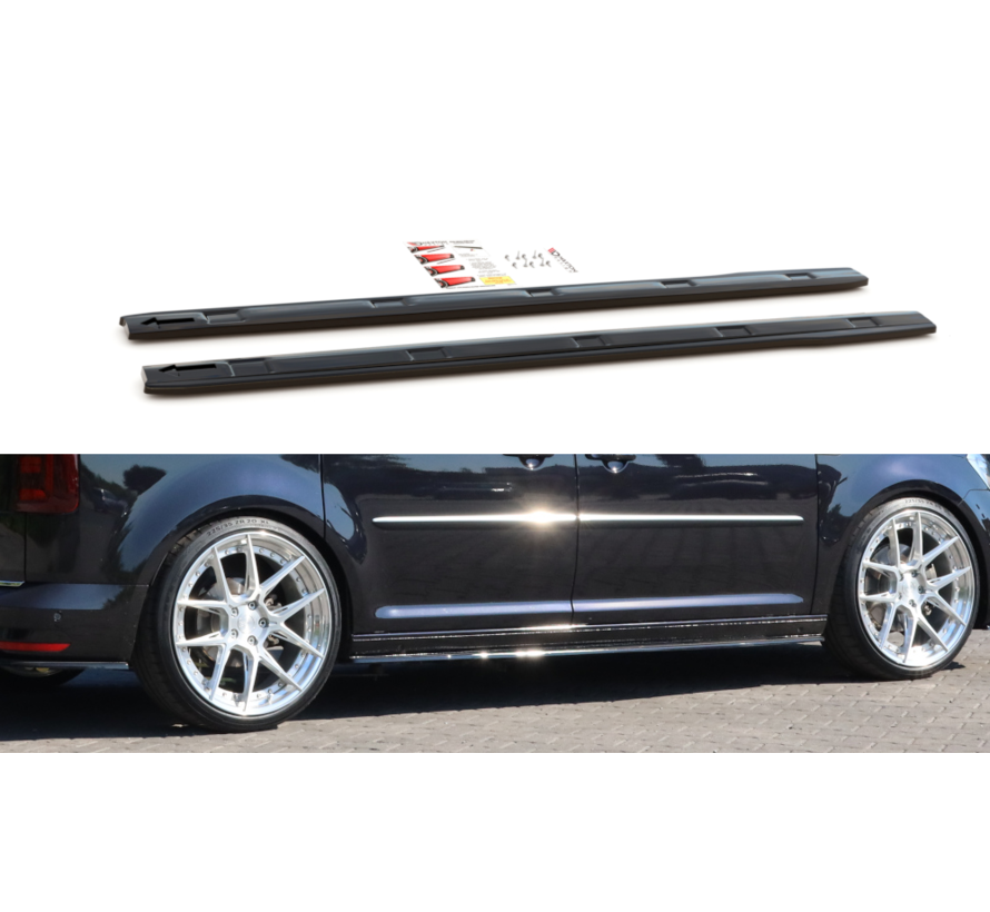 Maxton Design SIDE SKIRTS DIFFUSERS  Volkswagen Caddy Mk. 4