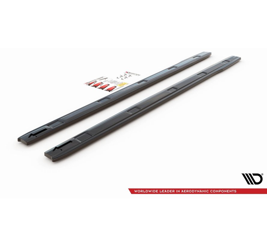 Maxton Design SIDE SKIRTS DIFFUSERS  Volkswagen Caddy Mk. 4