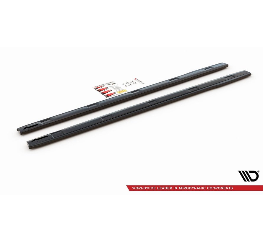 Maxton Design SIDE SKIRTS DIFFUSERS  Volkswagen Caddy Mk. 4