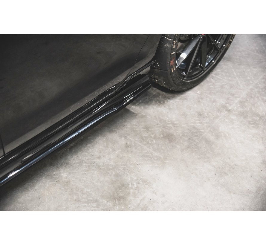 Maxton Design SIDE SKIRTS DIFFUSERS  VW Golf 7 GTI TCR