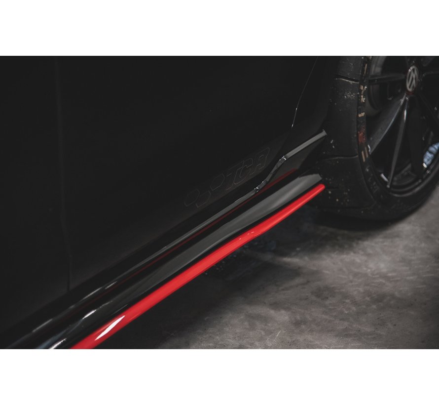 Maxton Design SIDE SKIRTS DIFFUSERS  VW Golf 7 GTI TCR