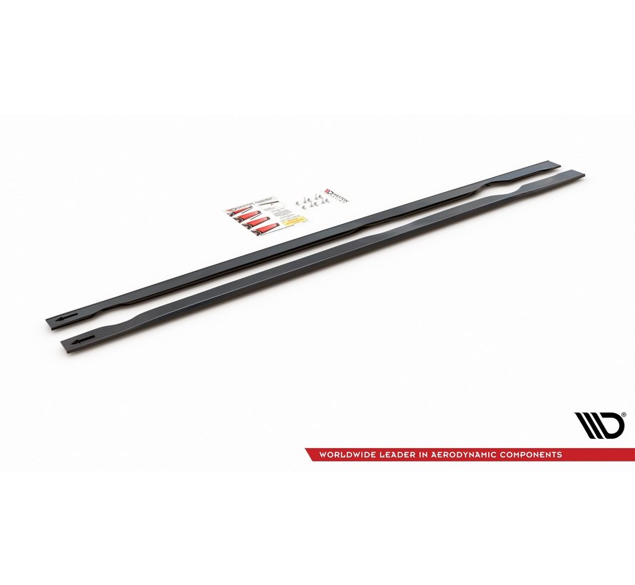 Maxton Design SIDE SKIRTS DIFFUSERS  VW Golf 7 GTI TCR
