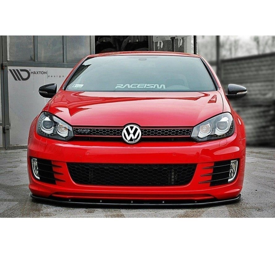 Maxton Design FRONT SPLITTER VER.2 VW GOLF 6 (FOR GOLF GTI 35TH)