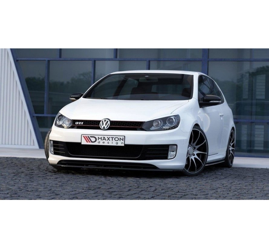 Maxton Design FRONT SPLITTER VER.2 VW GOLF 6 (FOR GOLF GTI 35TH)