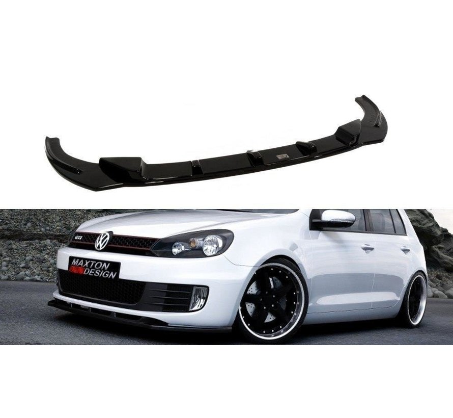 Maxton Design FRONT SPLITTER VW GOLF 6 GTI