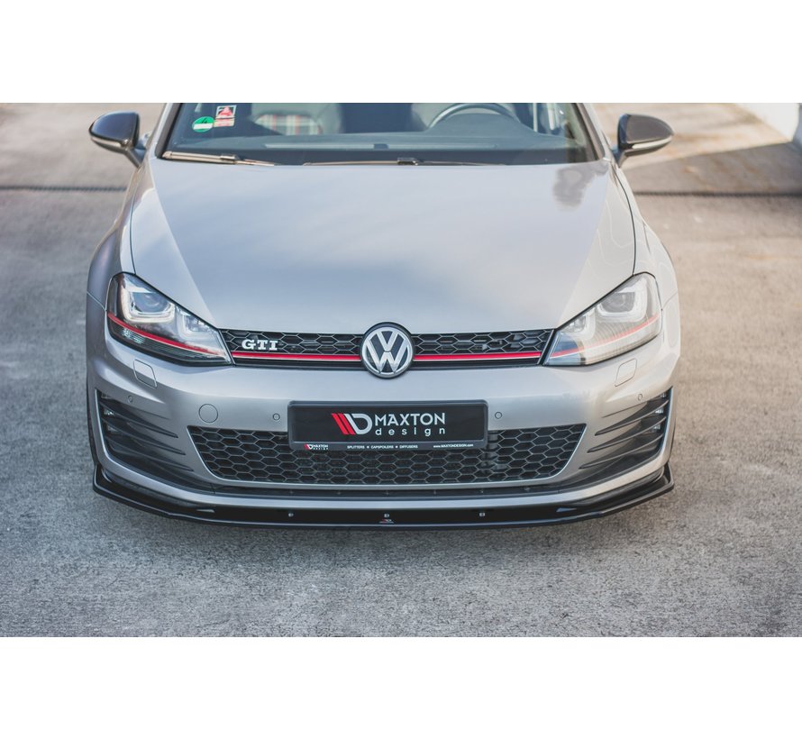 Maxton Design FRONT SPLITTER VW GOLF 7 GTI