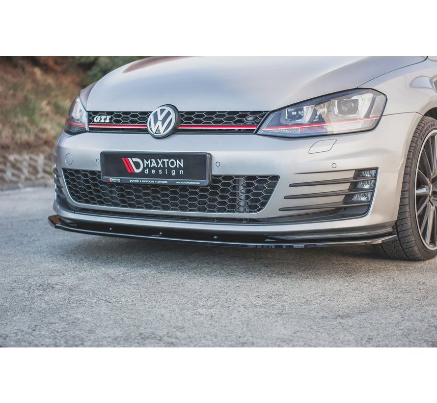 Maxton Design FRONT SPLITTER VW GOLF 7 GTI