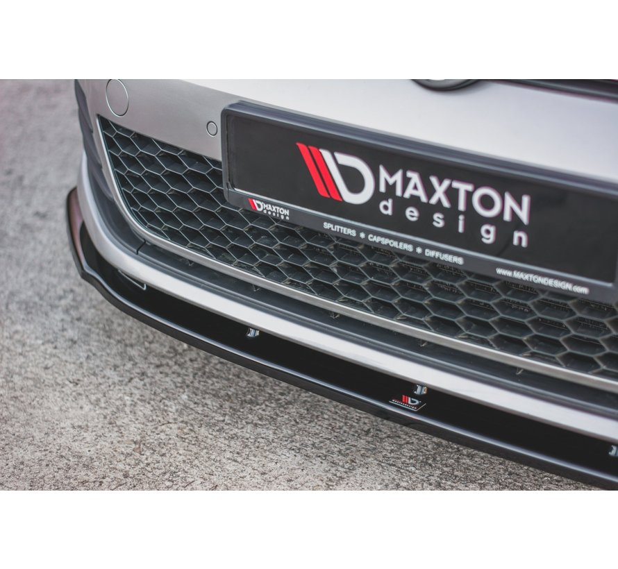 Maxton Design FRONT SPLITTER VW GOLF 7 GTI