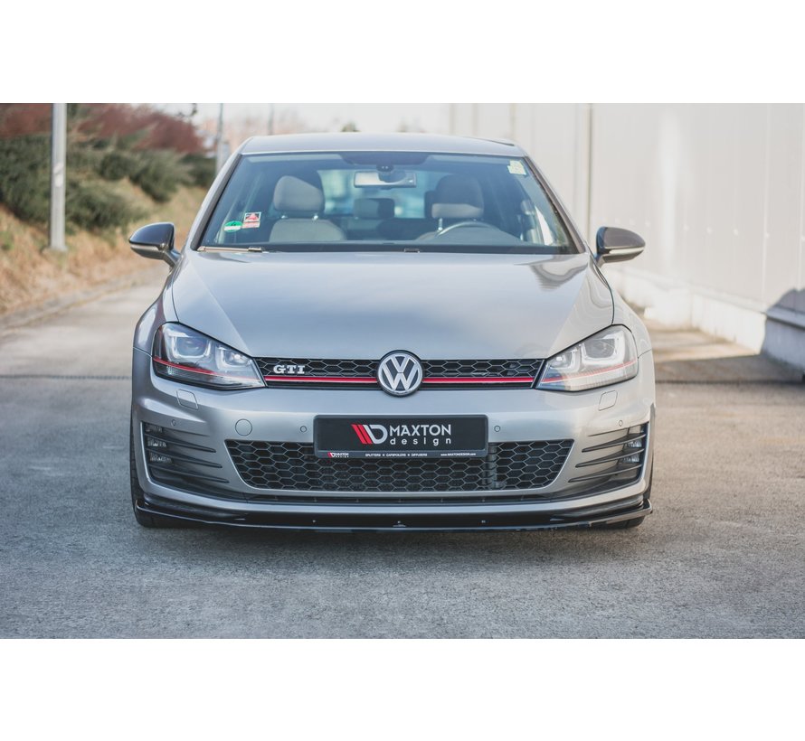 Maxton Design FRONT SPLITTER VW GOLF 7 GTI