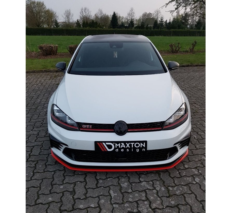 Maxton Design FRONT SPLITTER VW GOLF 7 GTI CLUBSPORT