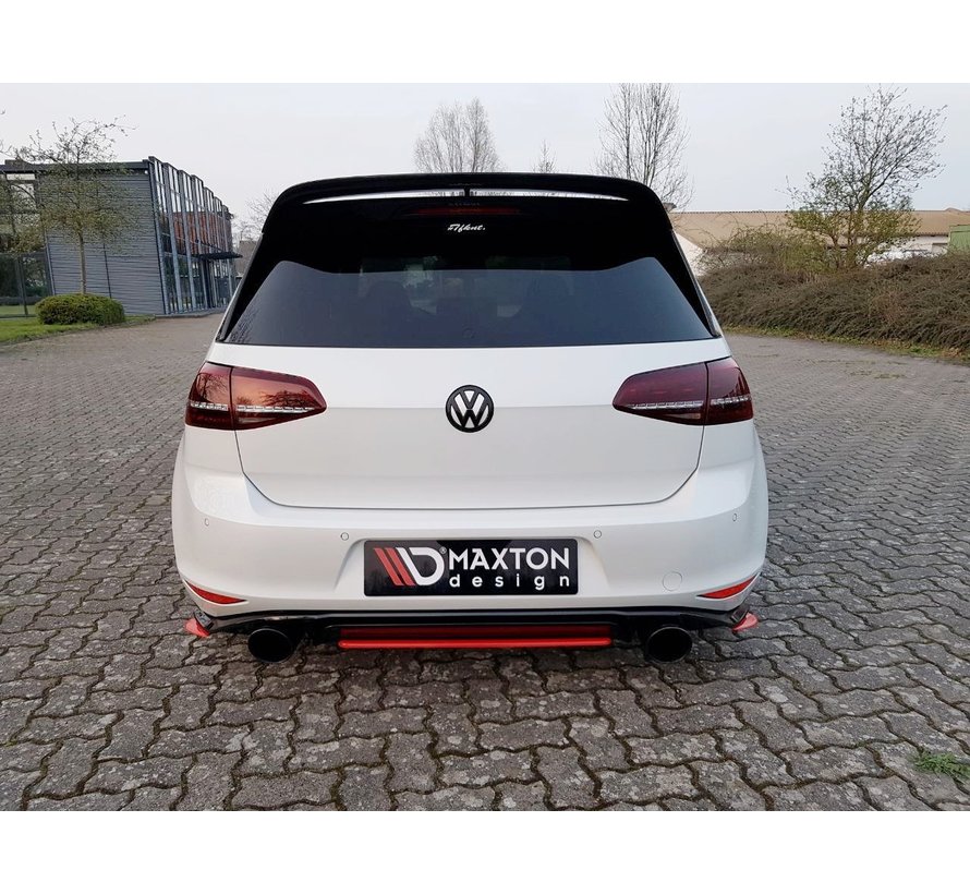 Maxton Design REAR SIDE SPLITTERS VW GOLF 7 GTI CLUBSPORT