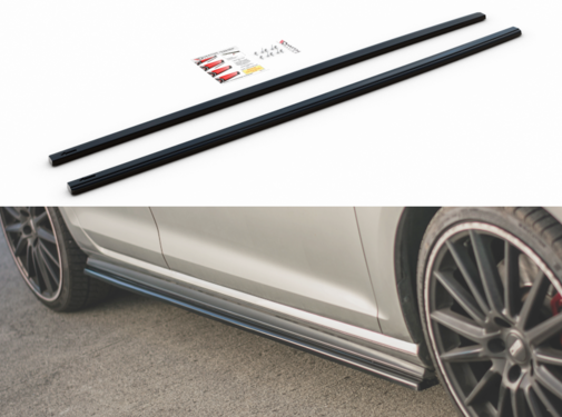 Maxton Design Maxton Design SIDE SKIRTS DIFFUSERS  V.2 VW Golf 7 GTI (narrow)