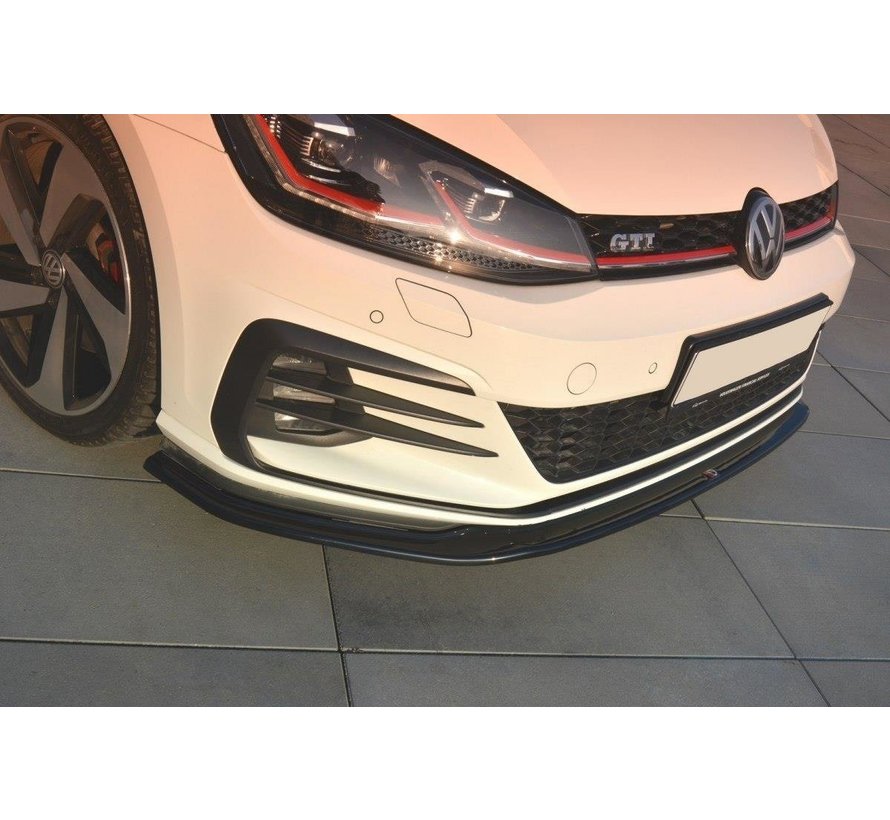 Maxton Design FRONT SPLITTER V.2 VW GOLF 7 GTI FACELIFT