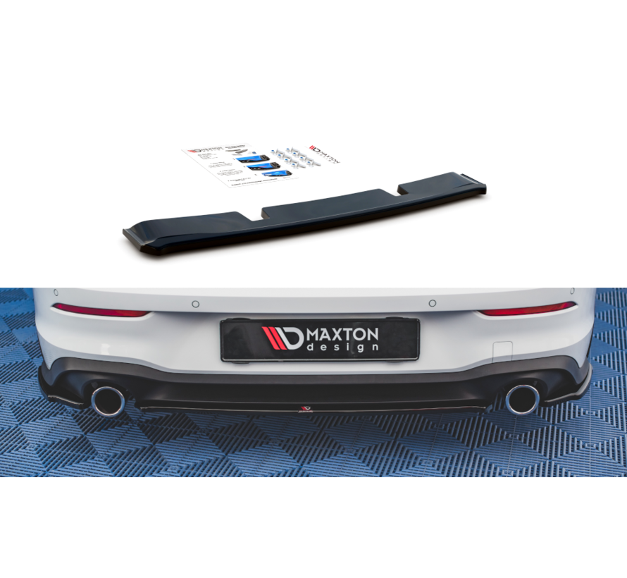 Maxton Design CENTRAL REAR DIFFUSER Volkswagen Golf 8 GTI