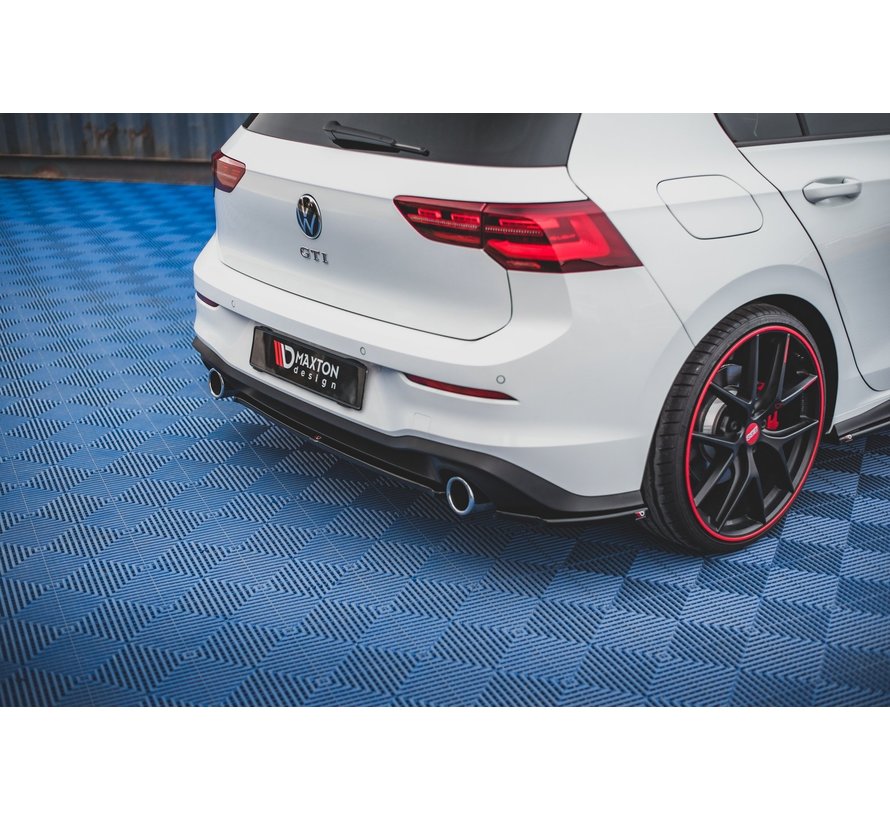 Maxton Design CENTRAL REAR DIFFUSER Volkswagen Golf 8 GTI