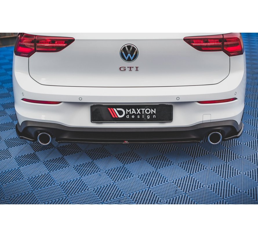 Maxton Design CENTRAL REAR DIFFUSER Volkswagen Golf 8 GTI