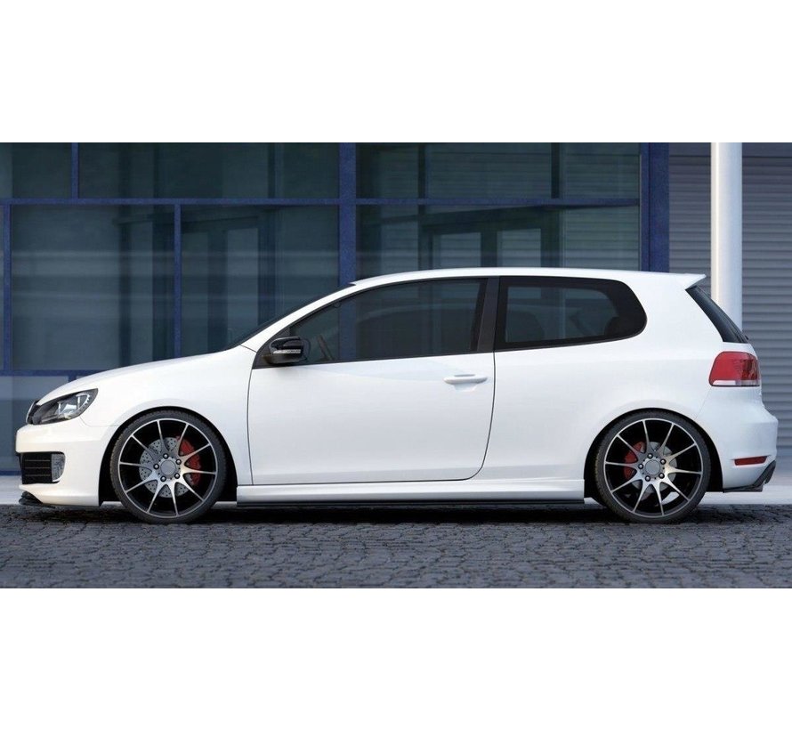 Maxton Design SIDE SKIRTS DIFFUSERS VW GOLF VI GTI 35TH / R20