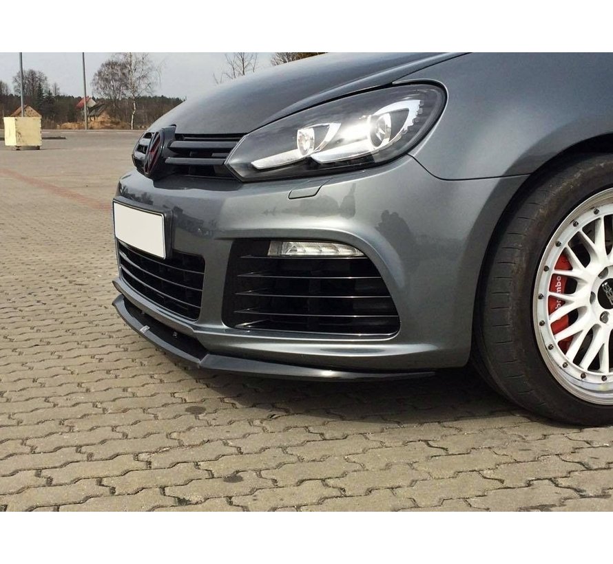 Maxton Design FRONT SPLITTER VW GOLF VI R CUPRA LOOK