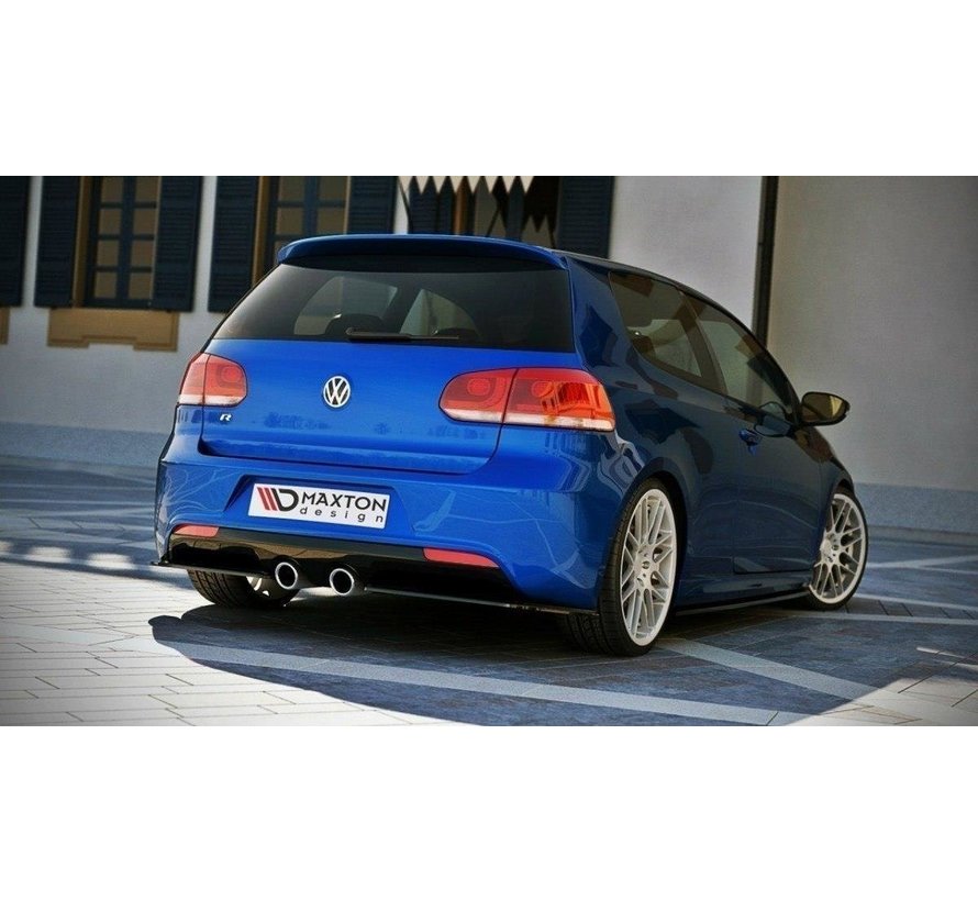 Maxton Design REAR SIDE SPLITTERS VW GOLF VI R