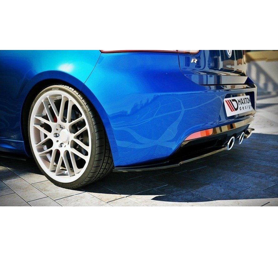 Maxton Design REAR SIDE SPLITTERS VW GOLF VI R