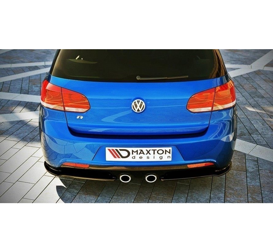 Maxton Design REAR SIDE SPLITTERS VW GOLF VI R