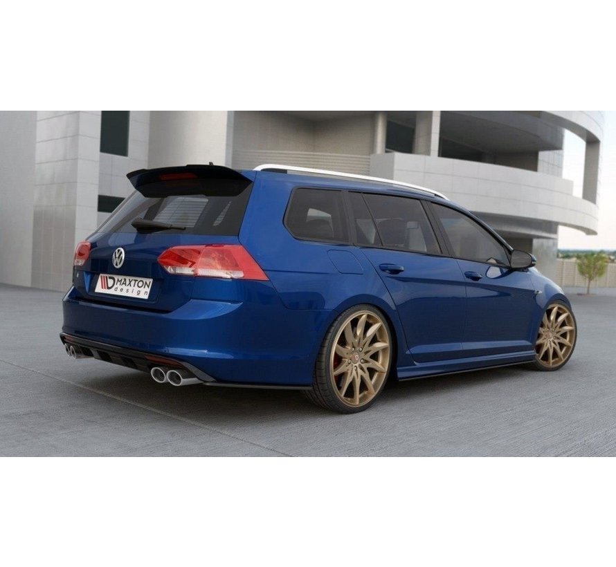 Maxton Design SPOILER EXTENSION VW GOLF 7 R STATION