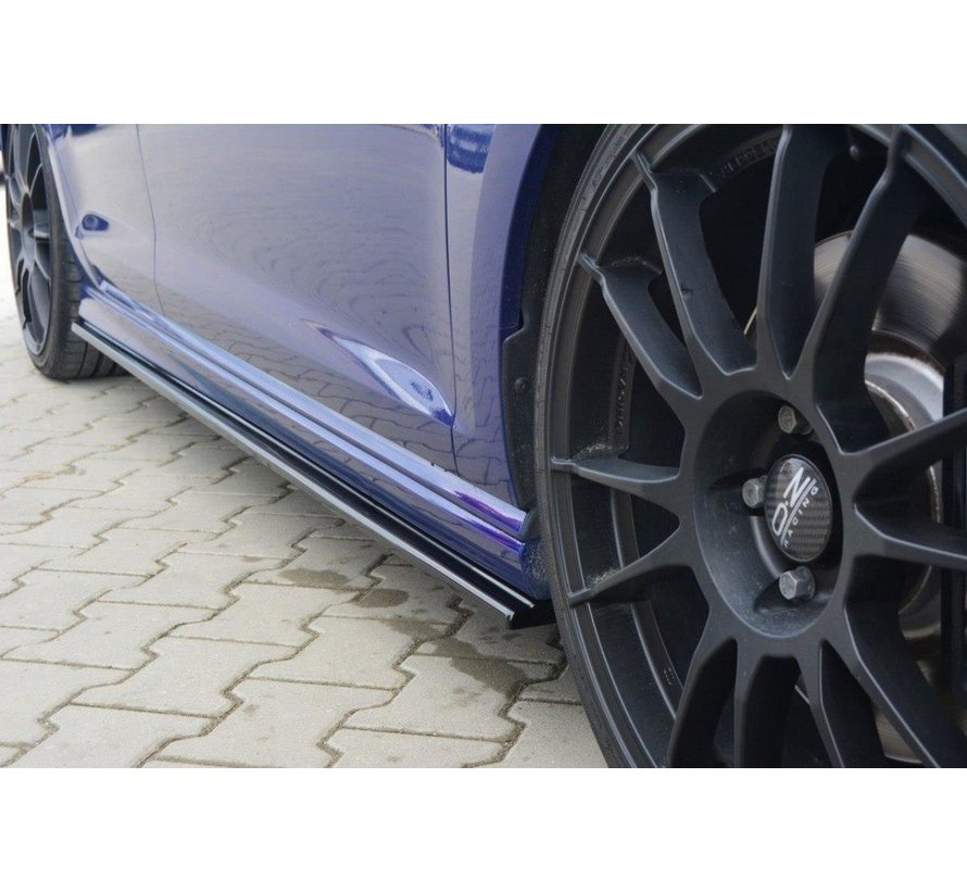 Maxton Design SIDE SKIRTS DIFFUSERS VW GOLF VII R HATCHBACK & ESTATE