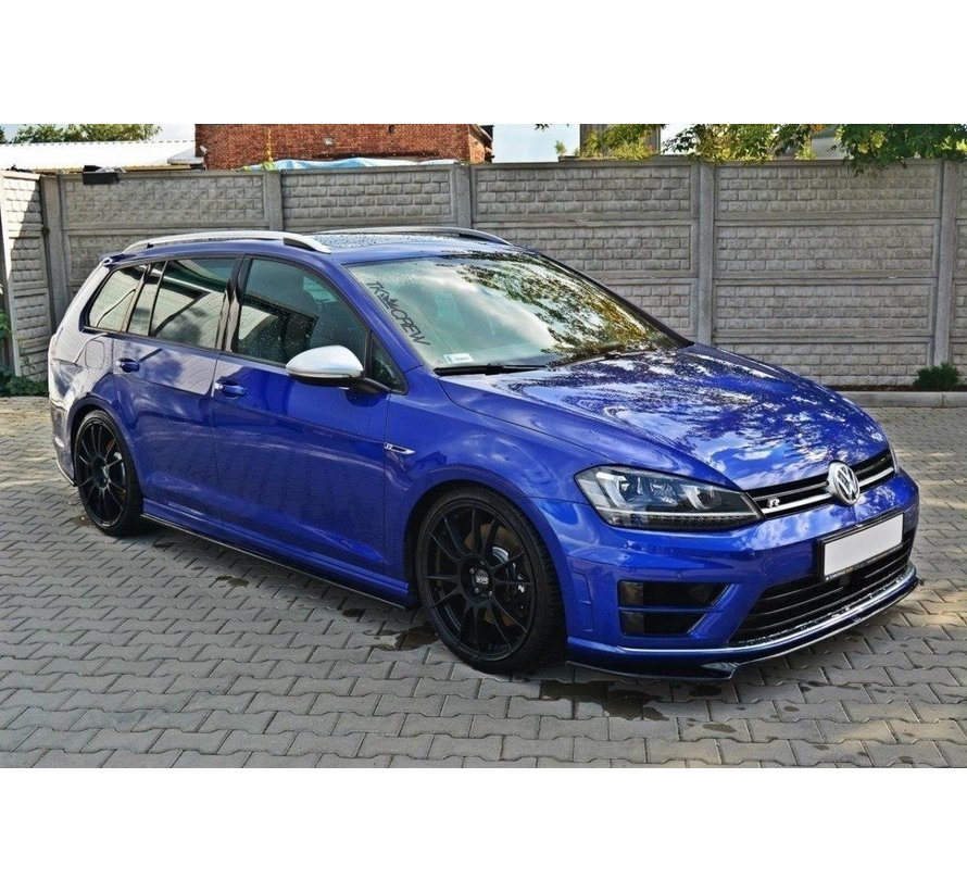 Maxton Design SIDE SKIRTS DIFFUSERS VW GOLF VII R HATCHBACK & ESTATE