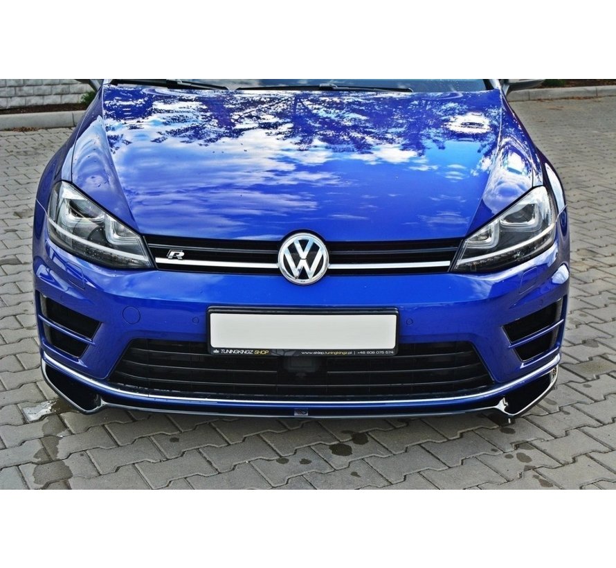 Maxton Design FRONT SPLITTER VW GOLF MK7 R v.2