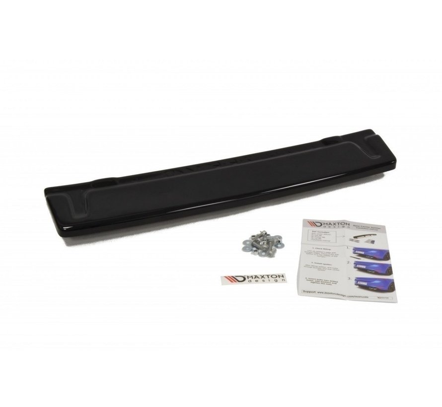 Maxton Design CENTRAL REAR DIFFUSER VW GOLF VII R (with vertical bars)