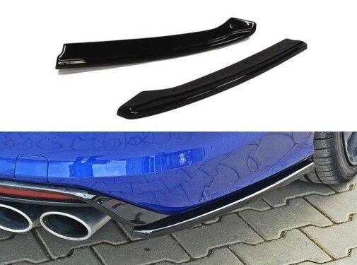 Maxton Design Maxton Design REAR SIDE SPLITTERS VW GOLF MK7 R ESTATE