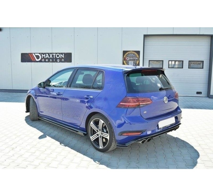 Maxton Design SIDE SKIRTS DIFFUSERS VW GOLF 7 R (FACELIFT)