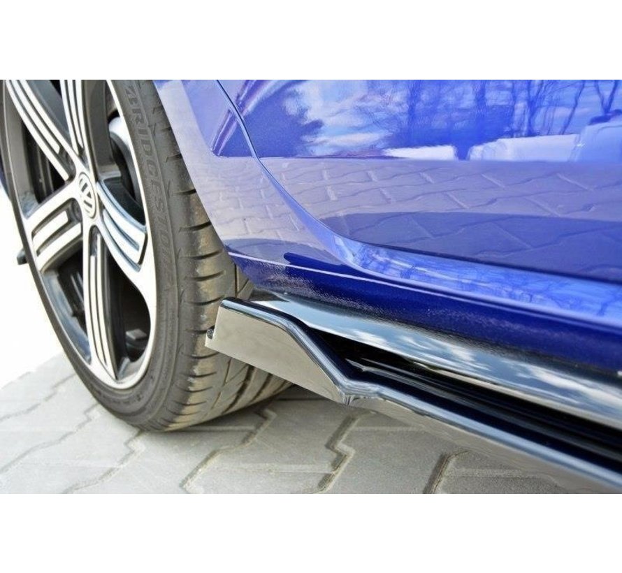 Maxton Design SIDE SKIRTS DIFFUSERS VW GOLF 7 R (FACELIFT)