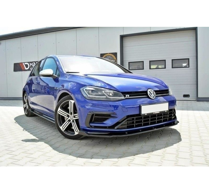 Maxton Design FRONT SPLITTER V.1 VW GOLF 7 R (FACELIFT)