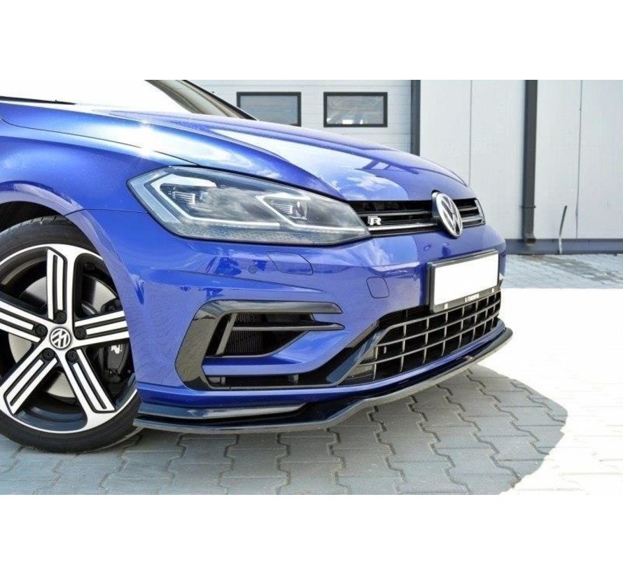 Maxton Design FRONT SPLITTER V.3 VW GOLF 7 R (FACELIFT)