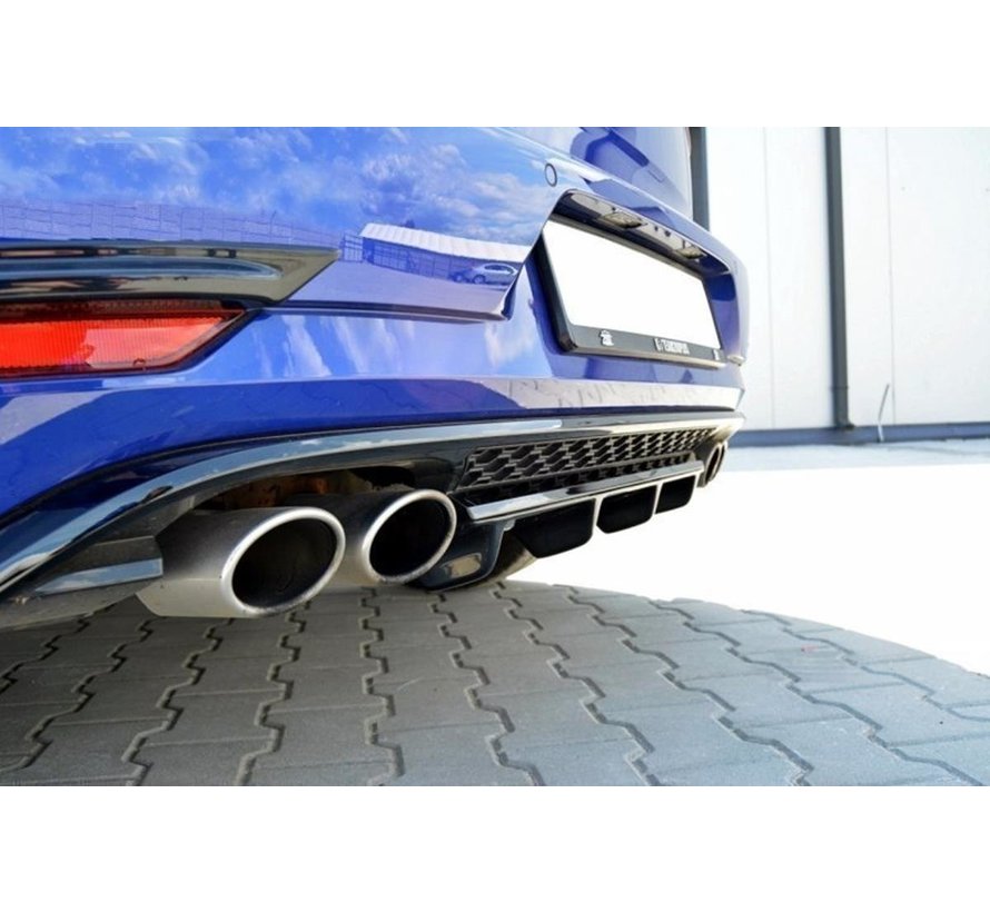 Maxton Design CENTRAL REAR DIFFUSER VW GOLF 7 R