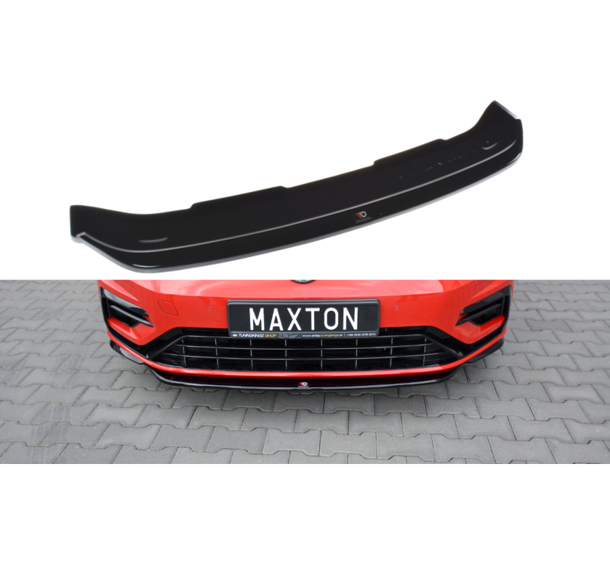 Maxton Design FRONT SPLITTER V.5 VW GOLF 7 R FACELIFT